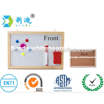 Madeira um quadro quadro branco zhejiang fábrica sandy-whiteboard